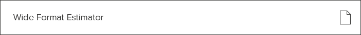 Wide Format Estimator